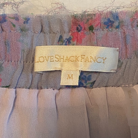 LoveShackFancy Ruffle Mini Skirt - Picture 4 of 4